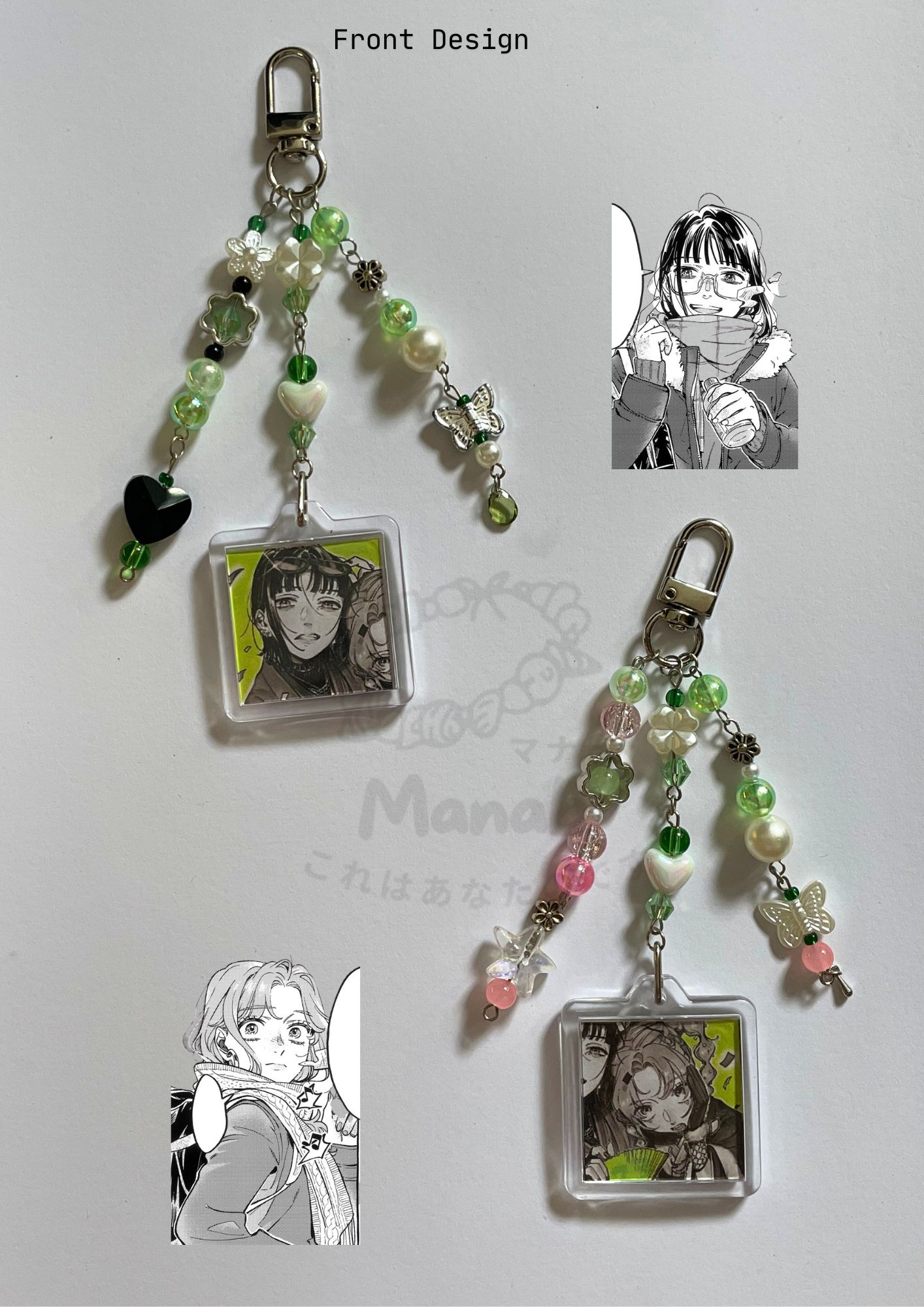 Aya and Mitsuki ♡ v4 Squared Acrylic Keychain-inspired (tgswiiwagaa) I ...