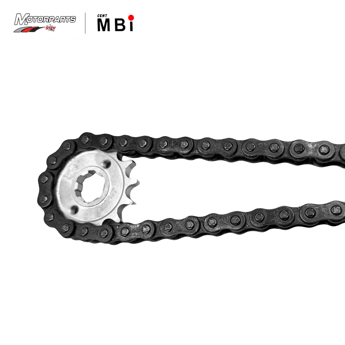 MBI Motorcycle Sprocket and Chain Set for BARAKO, XRM, TMX SUPREMO ...