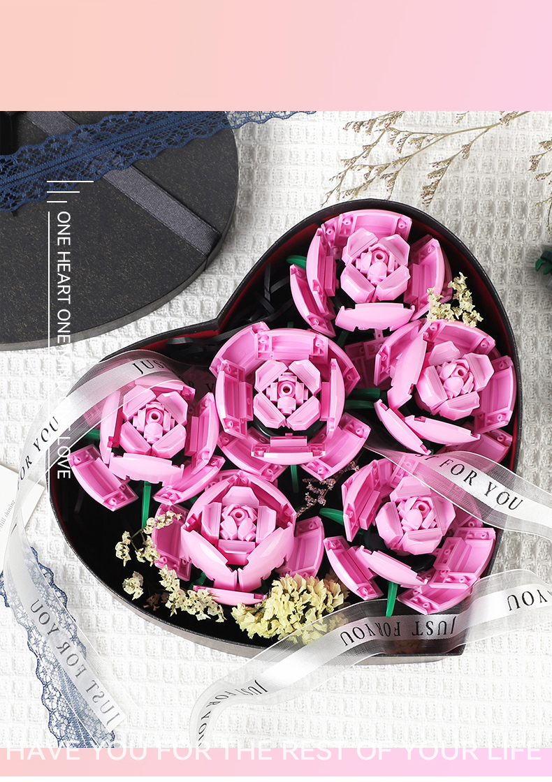 Building Blocks Preserved Flowers Roses flowers Eternal flowers ...