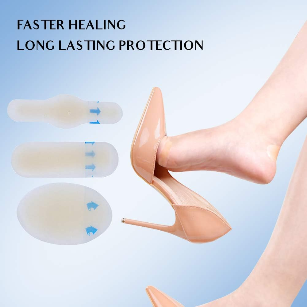 20PCS Silicone Gel Shoes Stickers Pain Relief Patch Liner High Heel ...