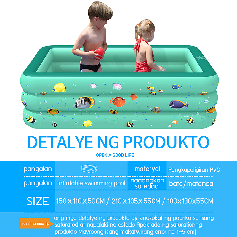 inflatable pool for kids portable swimming pool for kids thickened and ...