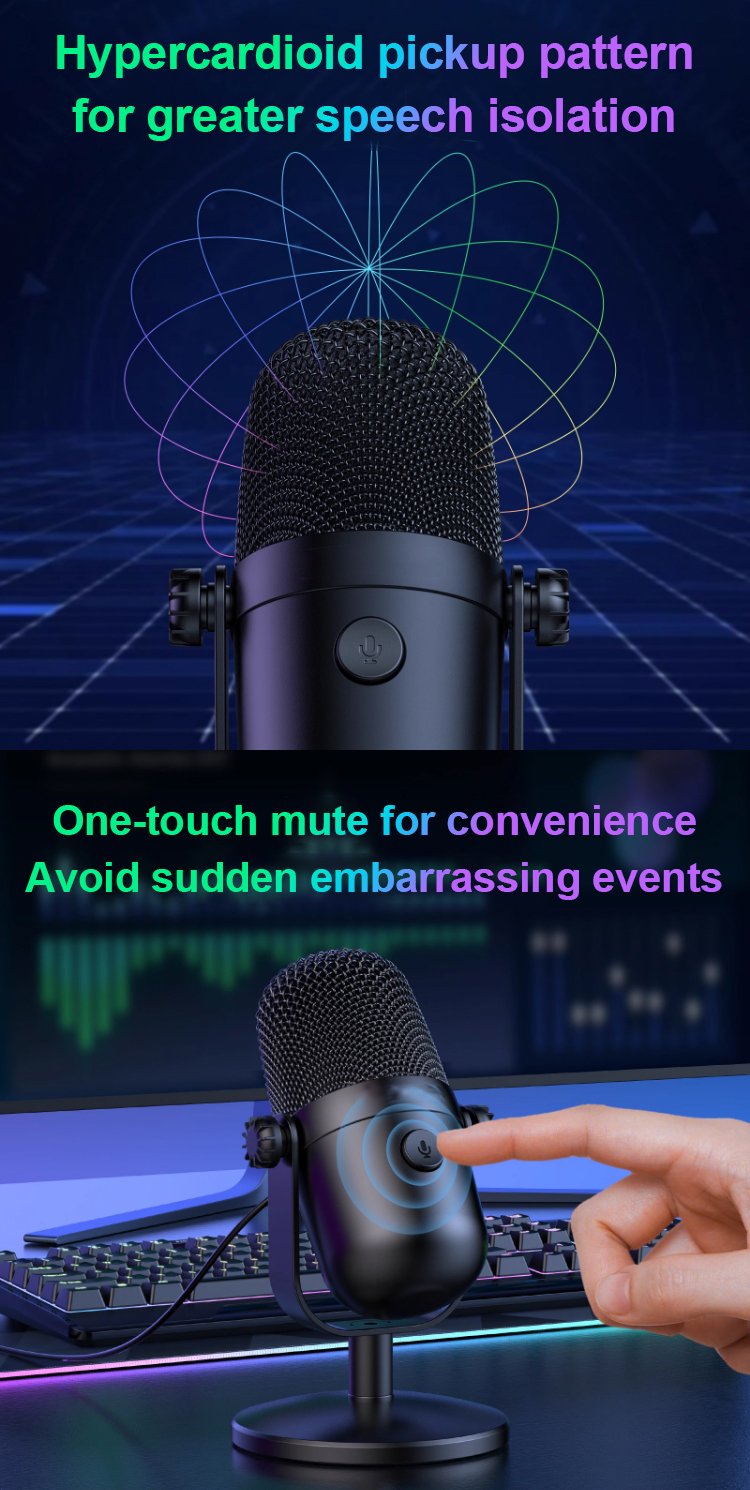 BansidMusic Hi-Fi Level Sound Quality USB Dynamic Microphone Podcast ...