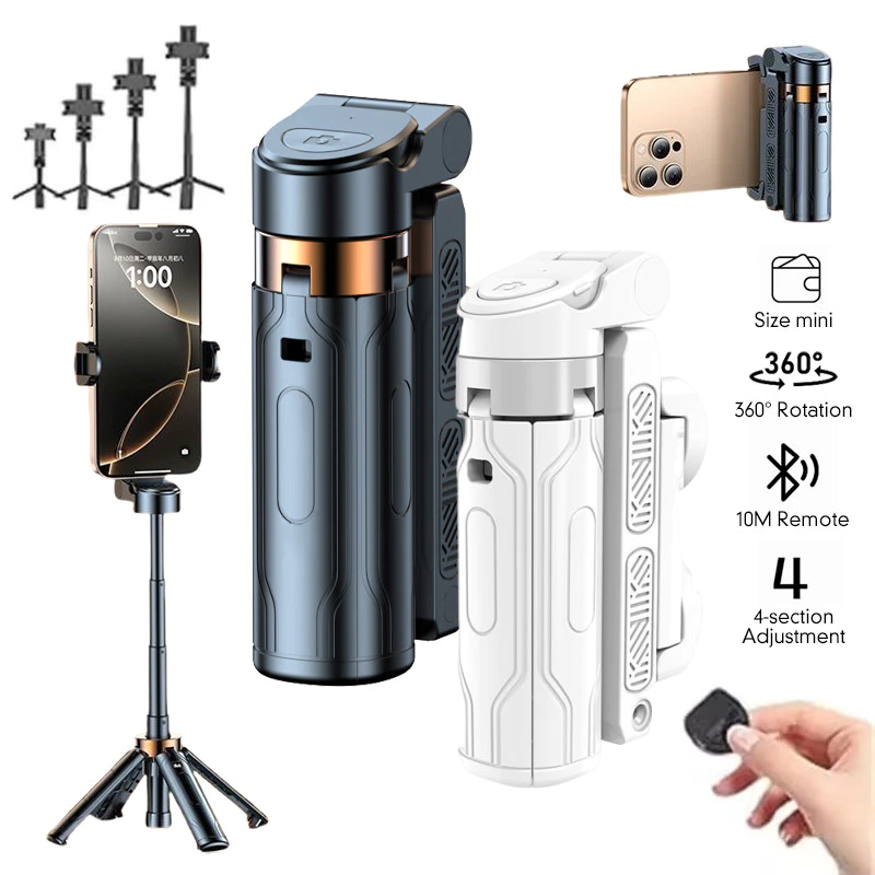 【COD】Mini Selfie Stick Mini Extendable Phone Grip Tripod With Bluetooth ...