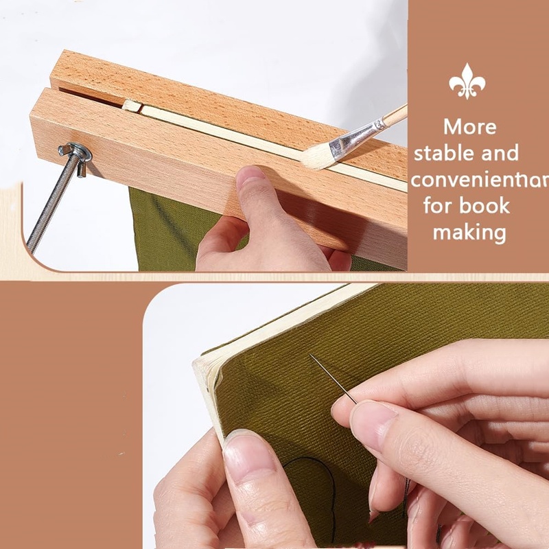 18*7.5M Book Binding Clipboard Universal Practical Wooden Press ...