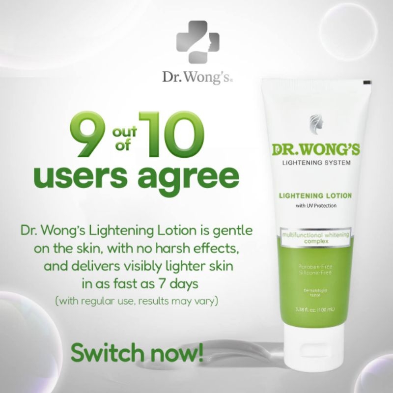 Dr. Wong's Lightening Lotion 100mL | Shopee Philippines