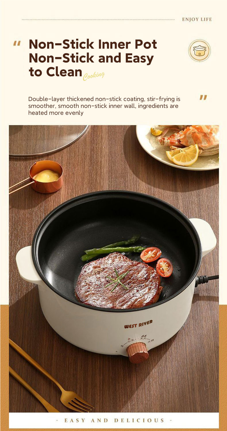 LANAI 5L Multifunctional Electric Cooker 1000W Non Stick Rice Cooker ...
