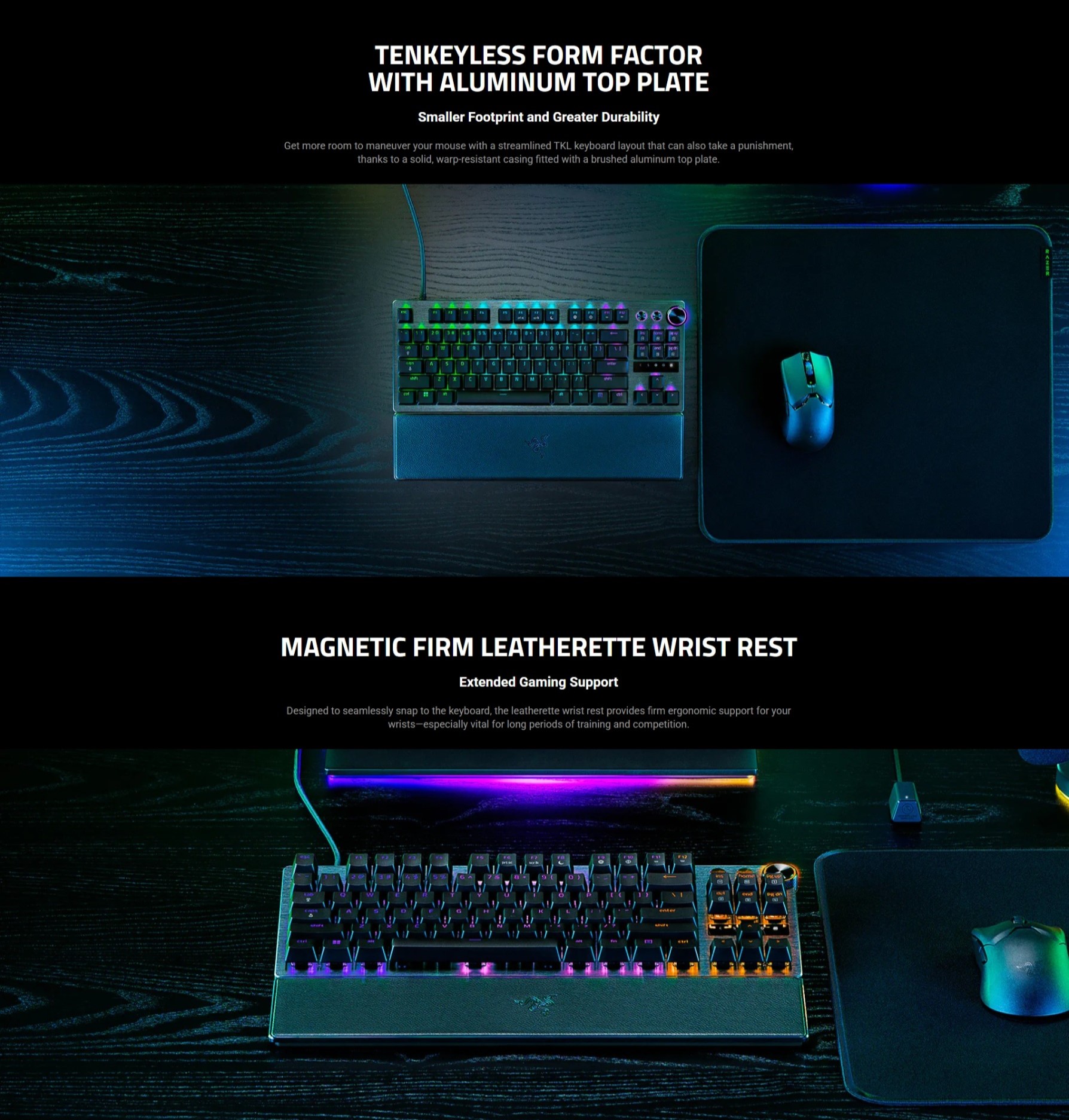 Razer Huntsman V3 Pro Tenkeyless Analog Optical Esports Keyboard ...