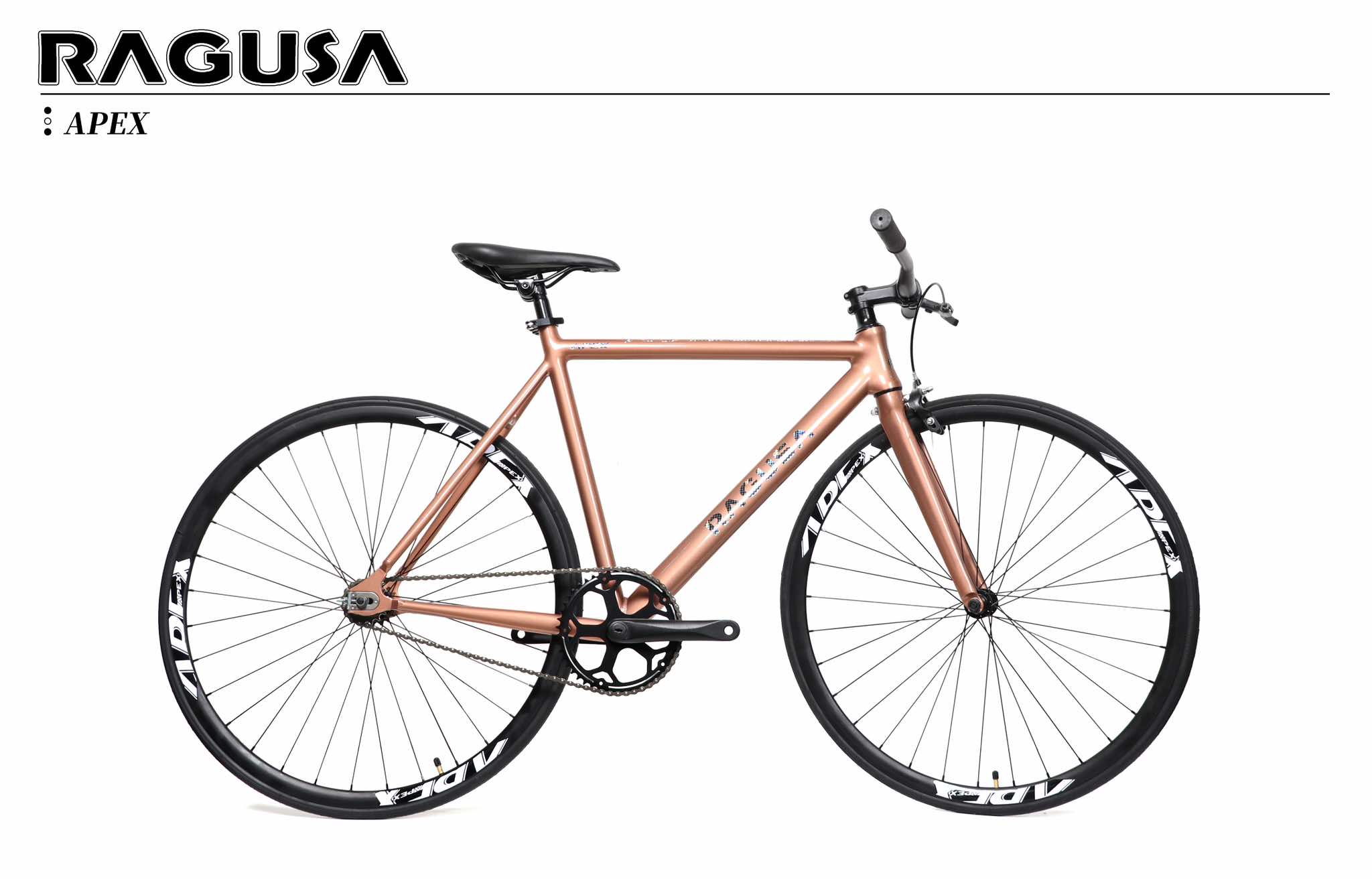 PRO AGENT***NEW*** FIXIE RAGUSA APEX FULL ALLOY BY TSUNAMI W/ RISER BAR ...