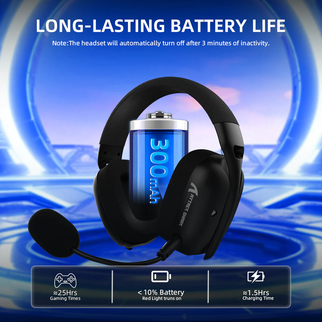 Attack Shark L80 PRO Tri-Mode Wireless Dual Microphone Lightweight Low ...