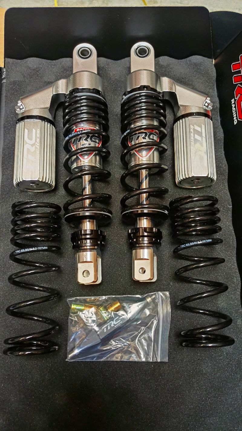 TRC I-tech REAR SHOCK FULLY ADJUSTABLE WITH FREE SPRING (NMAX/AEROX ...