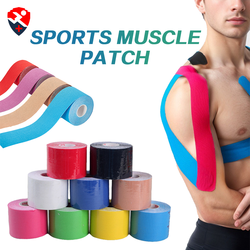 Sports Tape Muscle Patch Sports Strain Pain Patch Muscle Internal ...