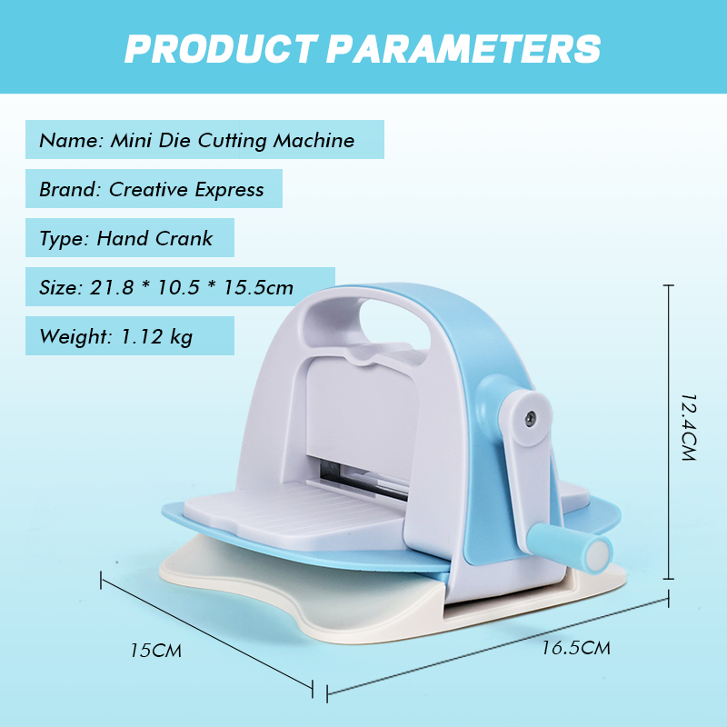Creative DIY Manual Die Cutting Machine Precise Cut with Free Molds ...