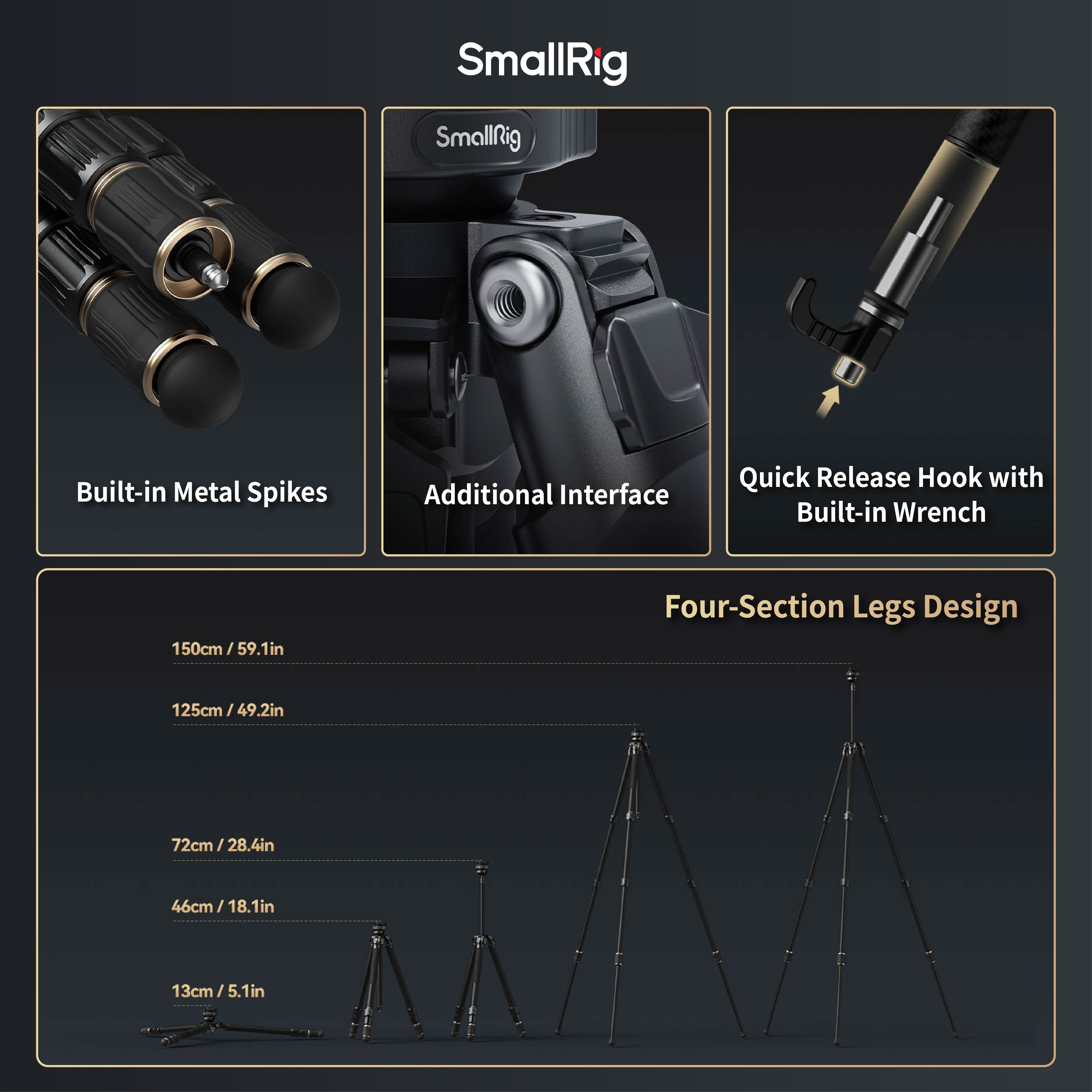 Monopod Oner Insta360 PULUZ 2m Metal Selfie Stick Monopod For