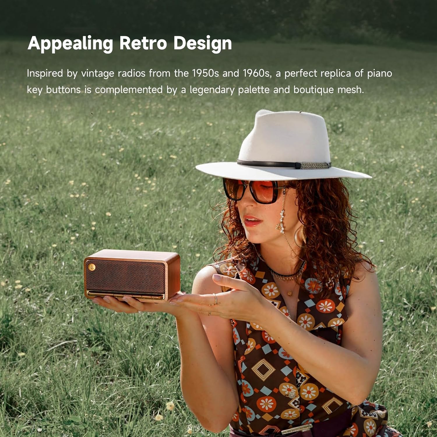 IPASON | Edifier MP230 Vintage Speaker Portable Bluetooth 5.0 Retro ...