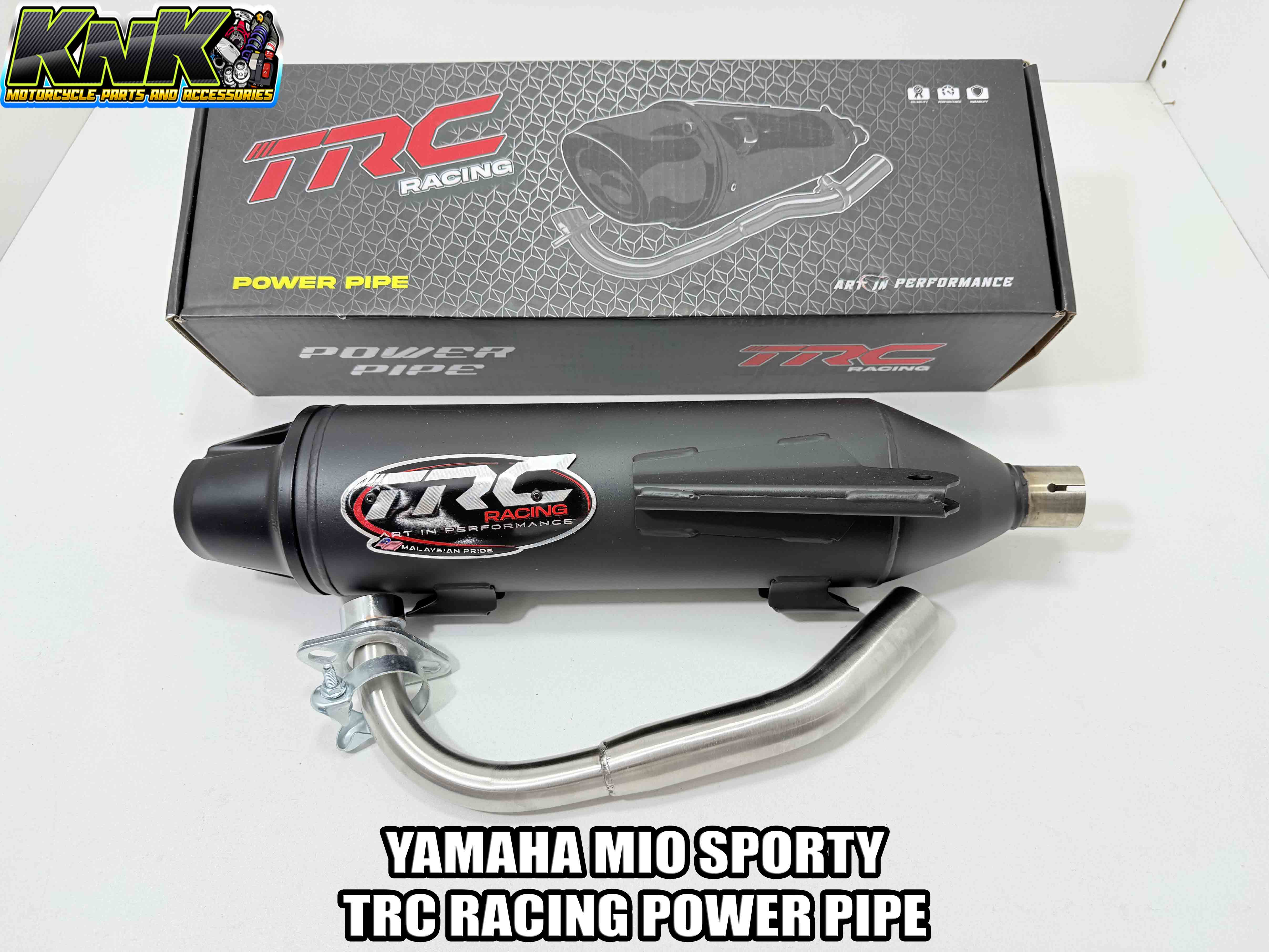 TRC RACING THAILAND POWER PIPE FOR MIO 125 M3 AEROX 155 V2 MIO SPORTY ...