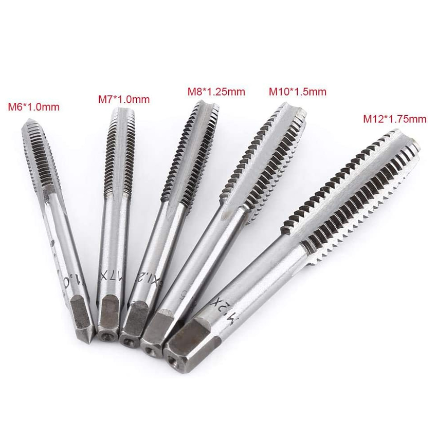 6pcs T-type Retreading Rethreading Tool Set Hand Top Screw Threader ...