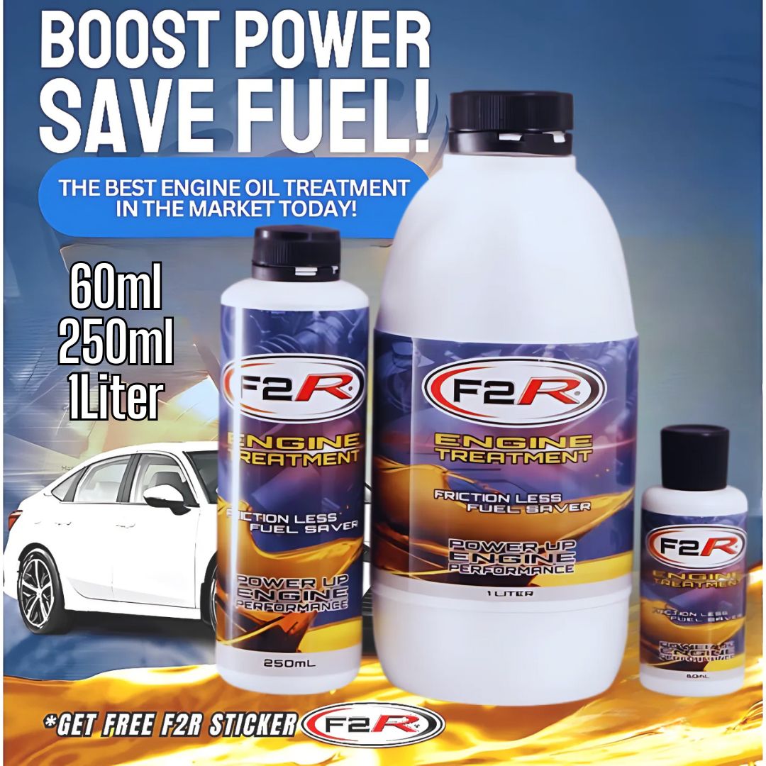 F2R RACING OIL ADDITIVES COMPLETE ENGINE TREATMENT FOR GAS AND DIESEL ...