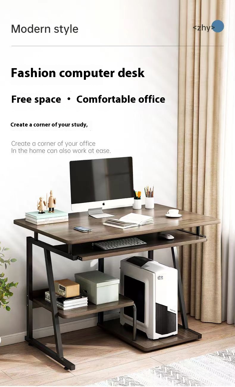 Desktop Computer table Gaming Desk space saver table bedroom desk pc ...