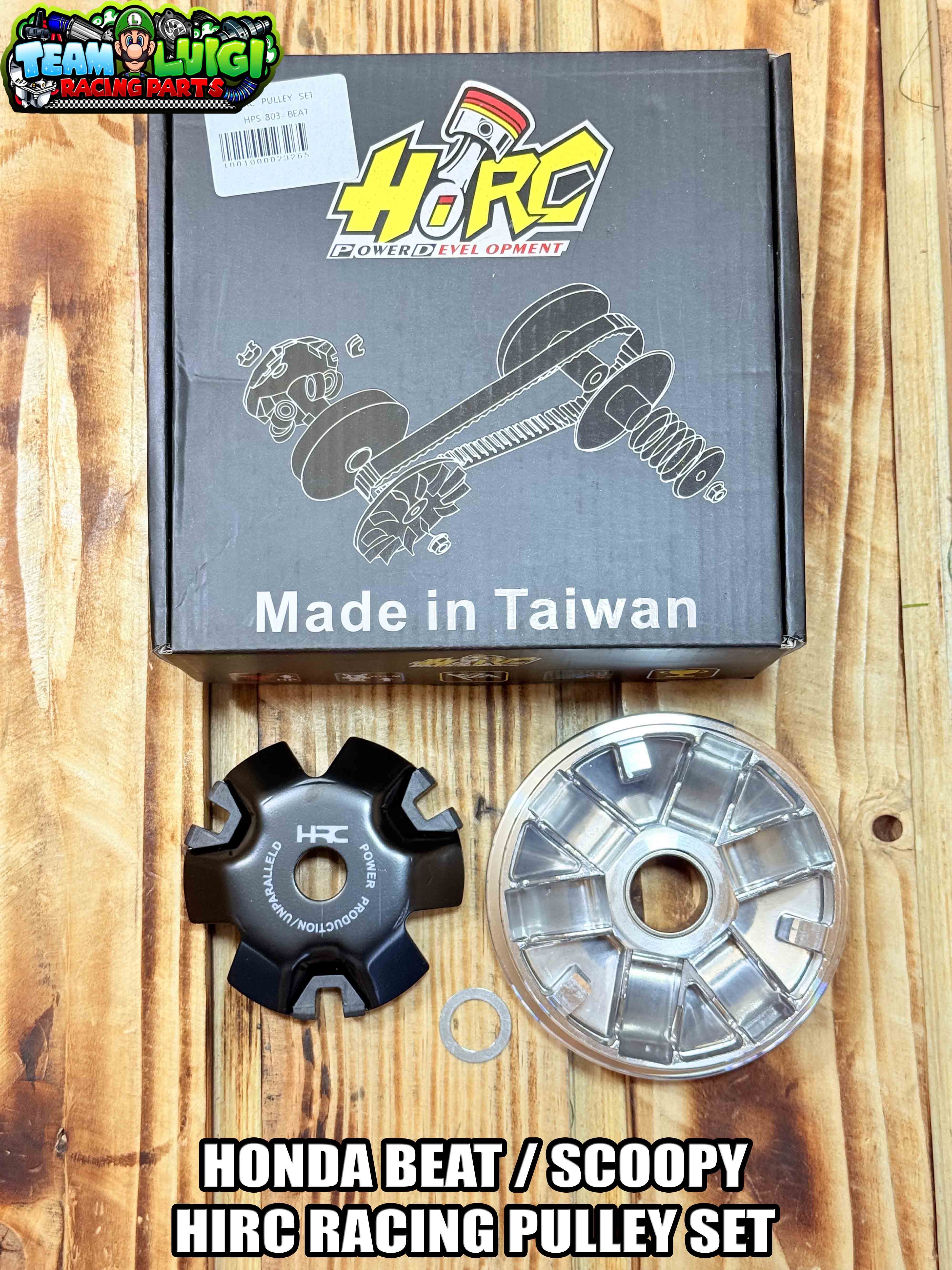HIRC RACING PULLEY SET TAIWAN TECHNOLOGY 100% MADE IN TAIWAN | Shopee ...