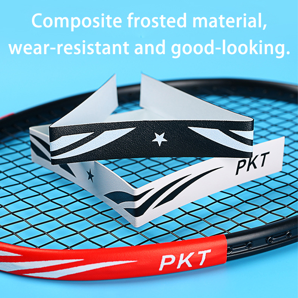 Badminton Racket Head Protection Tape colorful Sticker Gain Weight ...