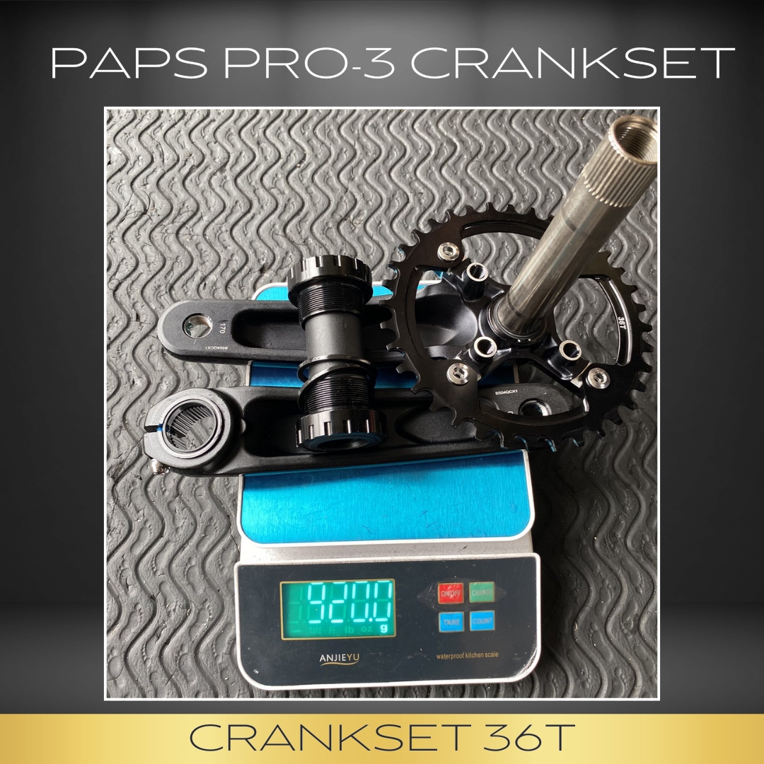 PAPS PRO 3 CRANKSET HOLLOWTECH (ALLOY) | Shopee Philippines