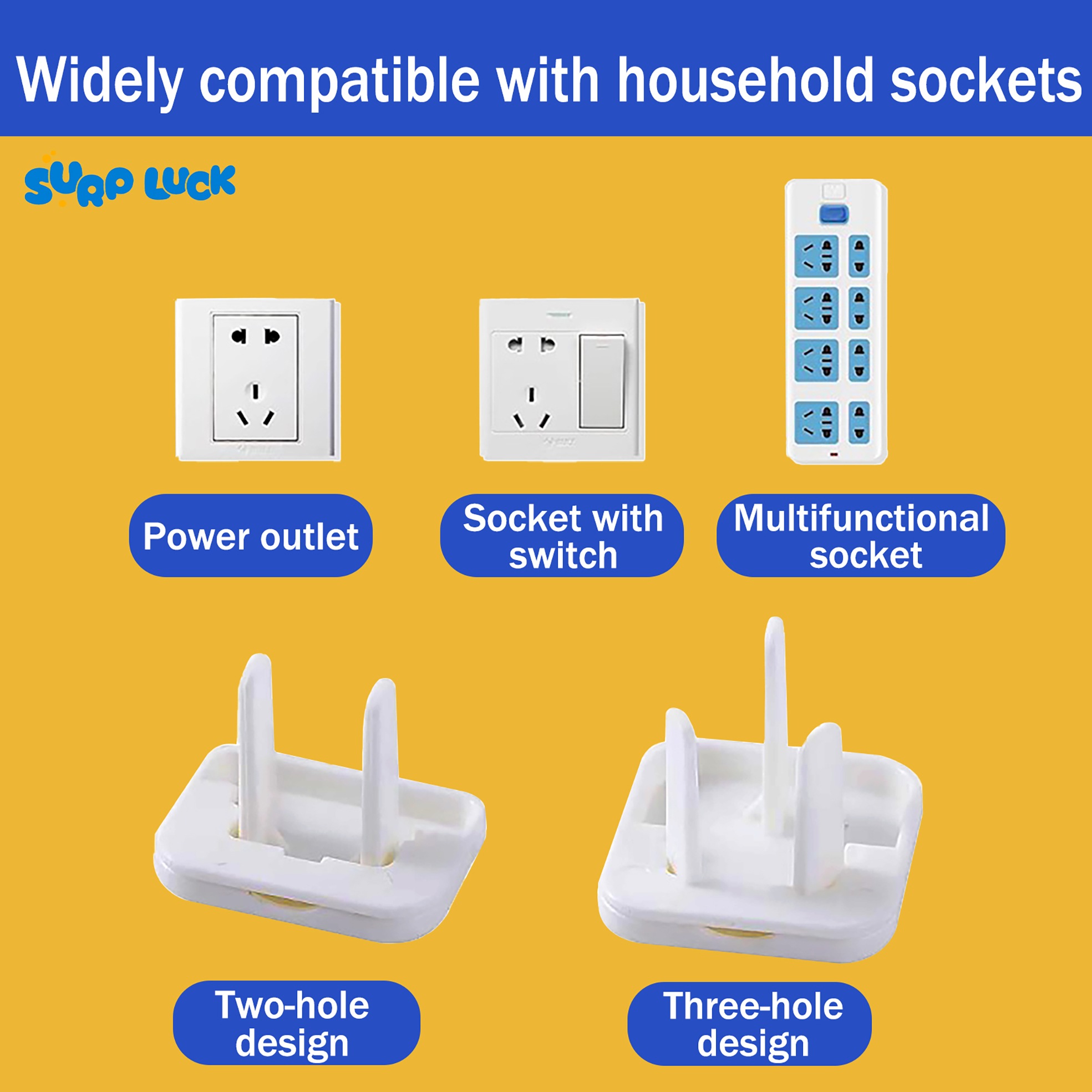 10Pcs Child Safety Protection Socket Plug Protector Baby Electric Shock ...
