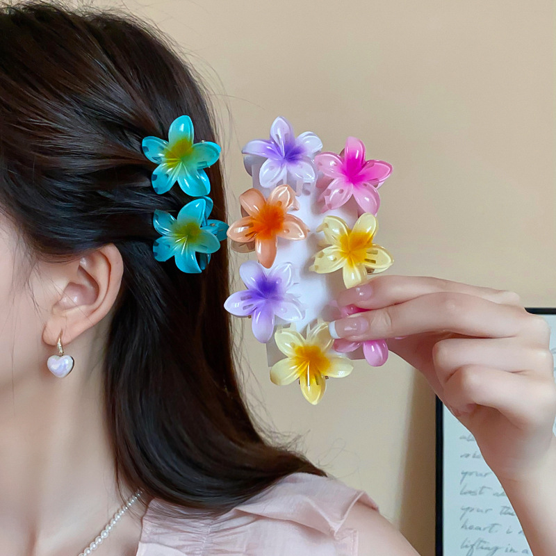 Japanese cute flower hair clip yv40696