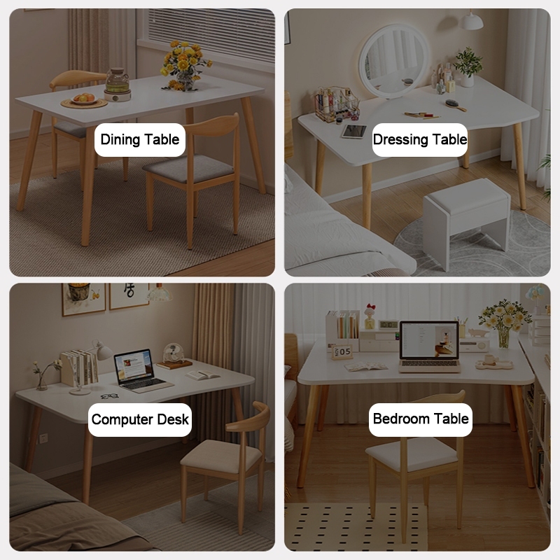 Simple Study Table Study Desk Home Bedroom Office Table Writing Desktop ...