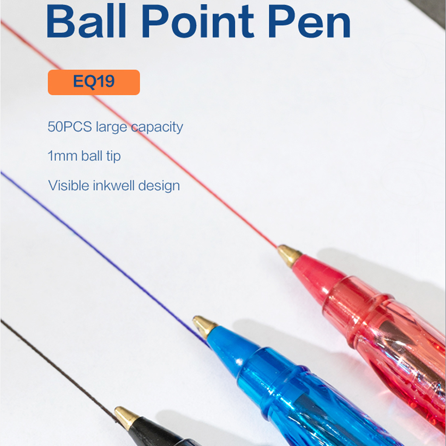 Deli Q19 Every Ballpoint Ballpen 1.0mm 1PC | Shopee Philippines