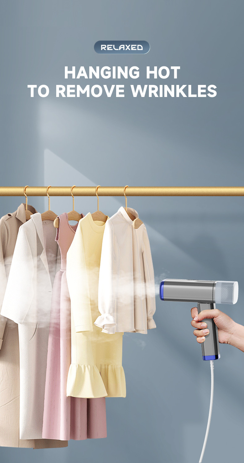 Centrix Powerful Handheld Steamer Iron For Clothes Mini Flat Iron