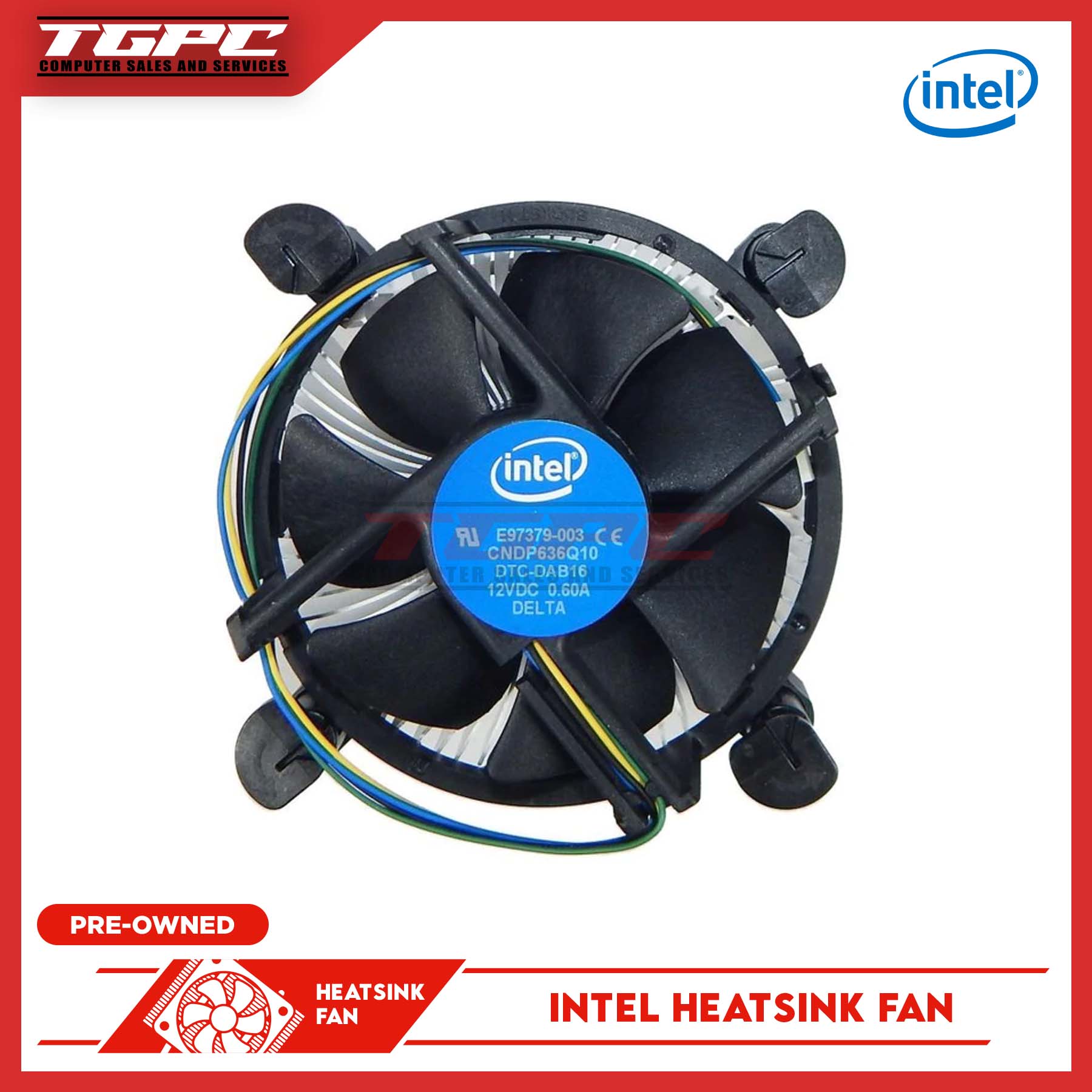 HSF Original Intel Heatsink Fan for intel 1155/1156/1150/1151 | Shopee ...