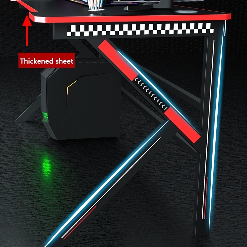 Gaming Table for E-Sport/Computer/PC/Study Thicker&Stable Home Office ...