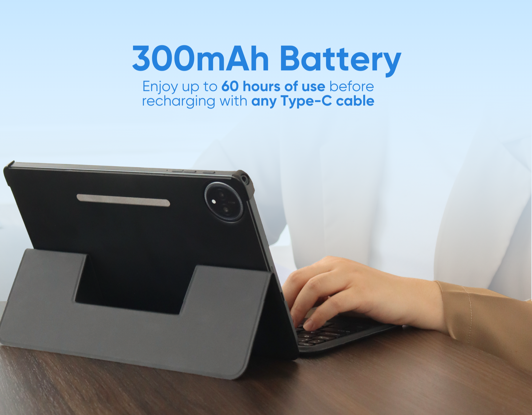 TechLife Pad Neo Keyboard Case l Durable Casing Material l Built-in ...