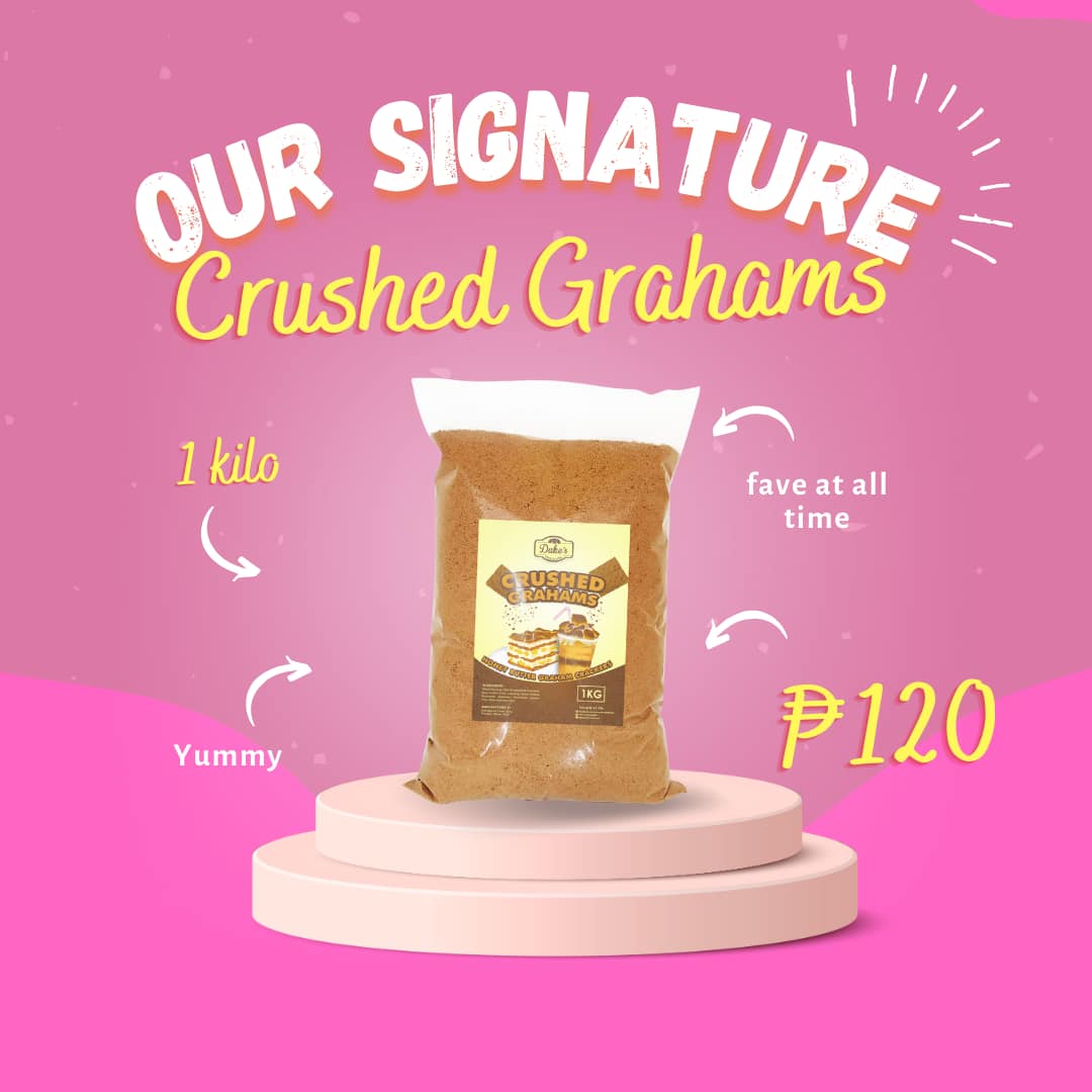 CRUSHED GRAHAMS 1KILOGRAM DUKES BRAND | Shopee Philippines
