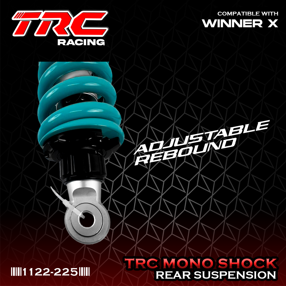 TRC Racing CNC Fully Adjustable Mono Shock 225mm for WINNER X 1122-225 ...