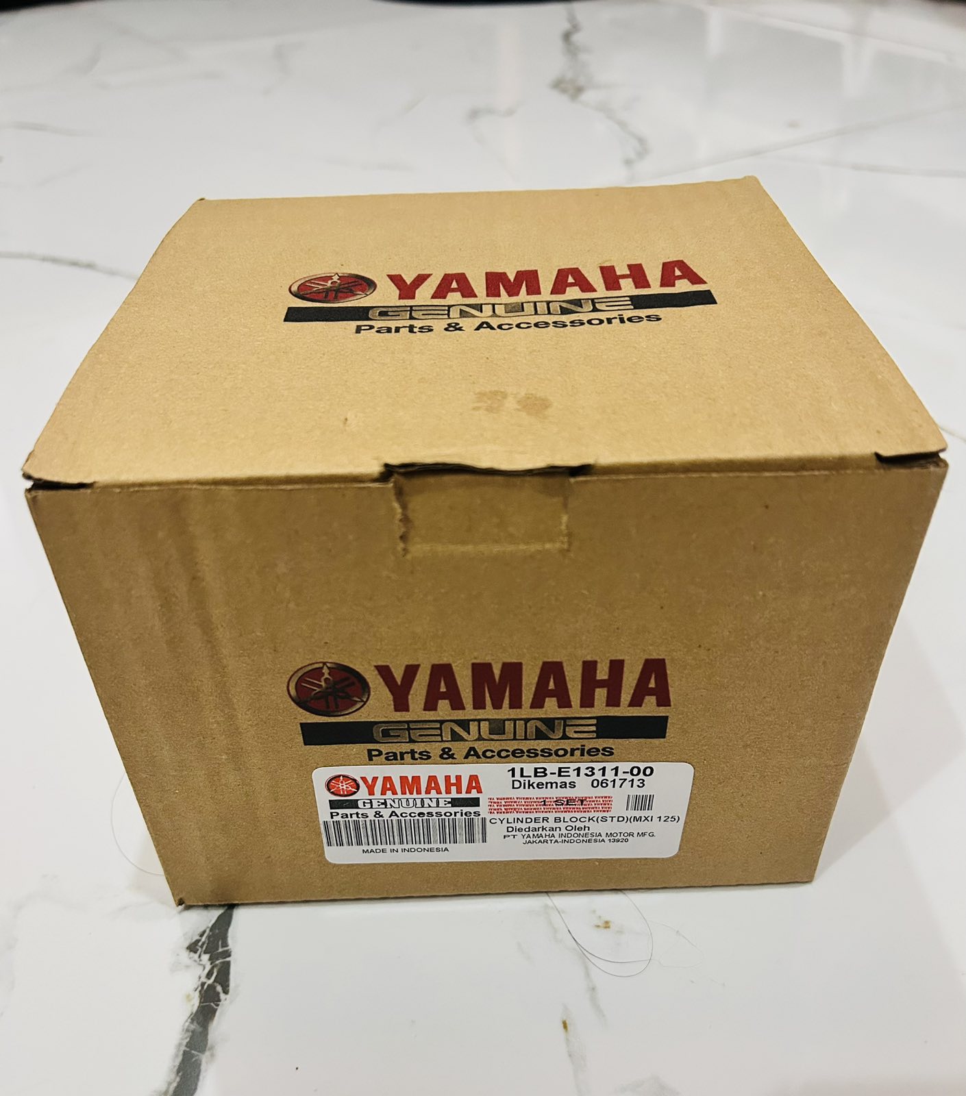 CYLINDER BLOCK SET YAMAHA MXI 125 FI STD GENUINE PARTS INDONESIA ...