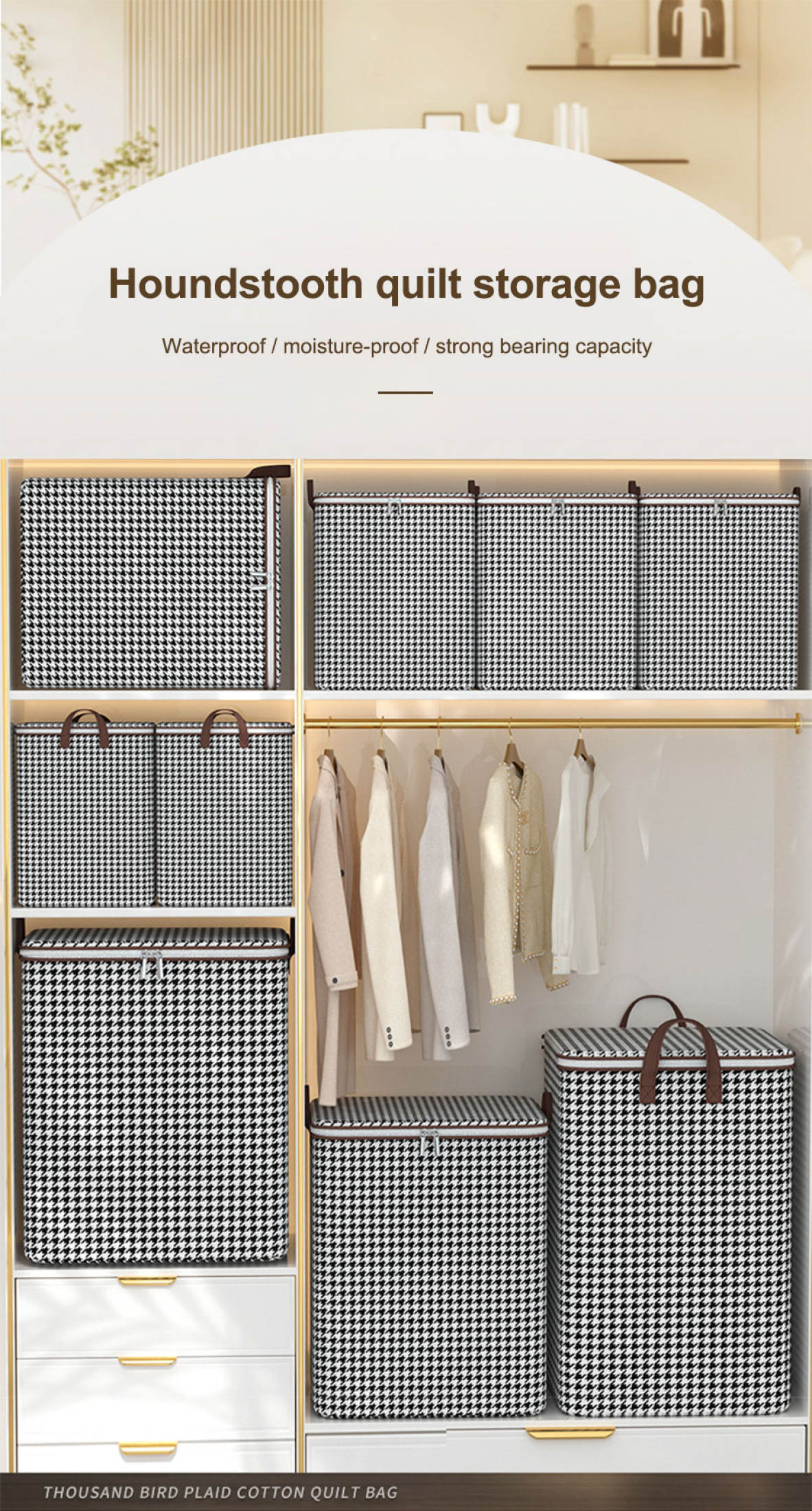 Clothes Organizer Box Foldable Storage Bag Lalagyan ng Damit Big ...