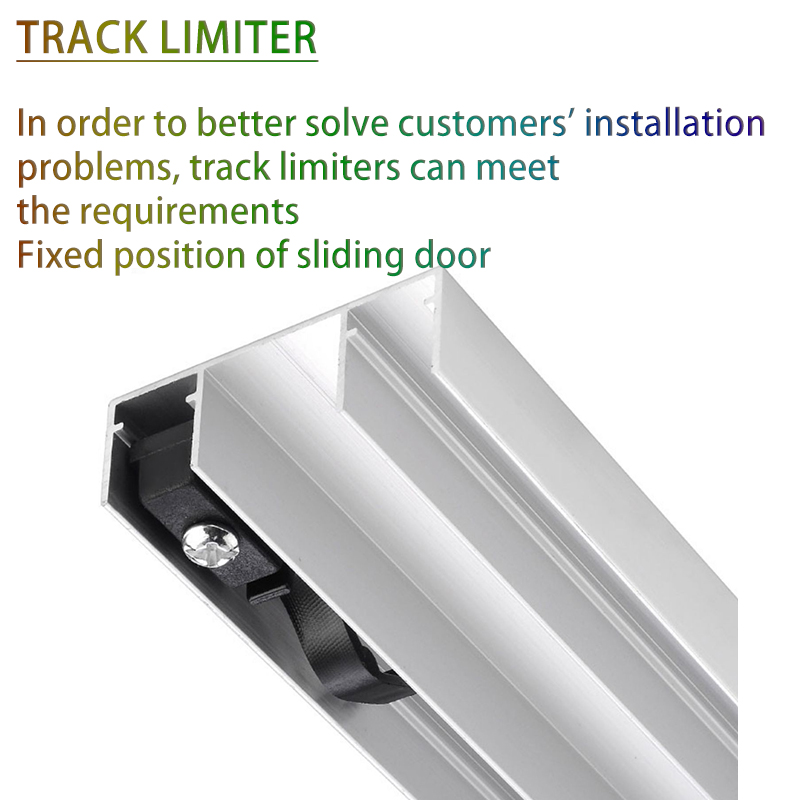 Aluminum alloy wardrobe sliding door slide rail and pulley wheel 1.5 ...