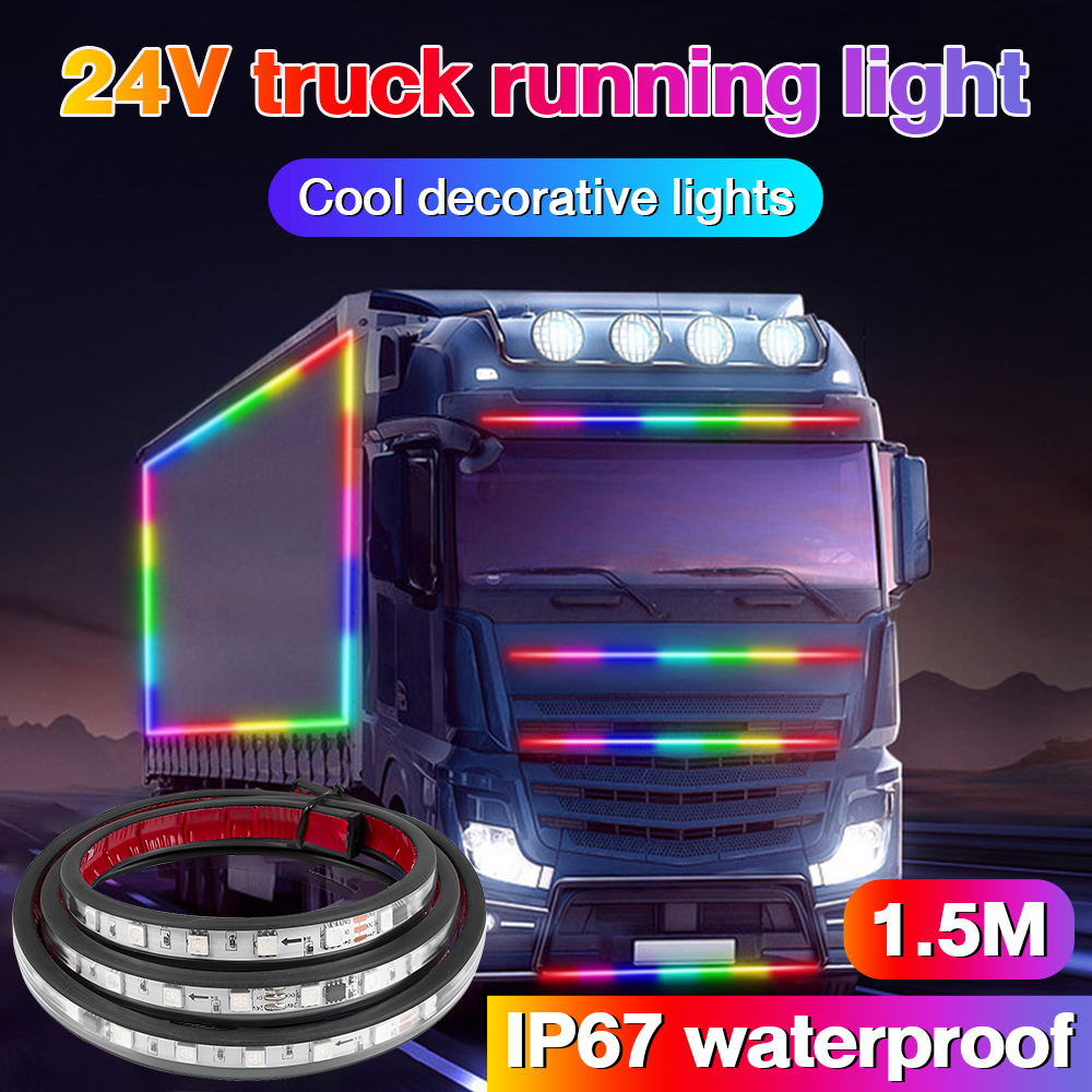 24V Strobe Running Streamer Led strip lights Dynamic Streamer For Truck ...