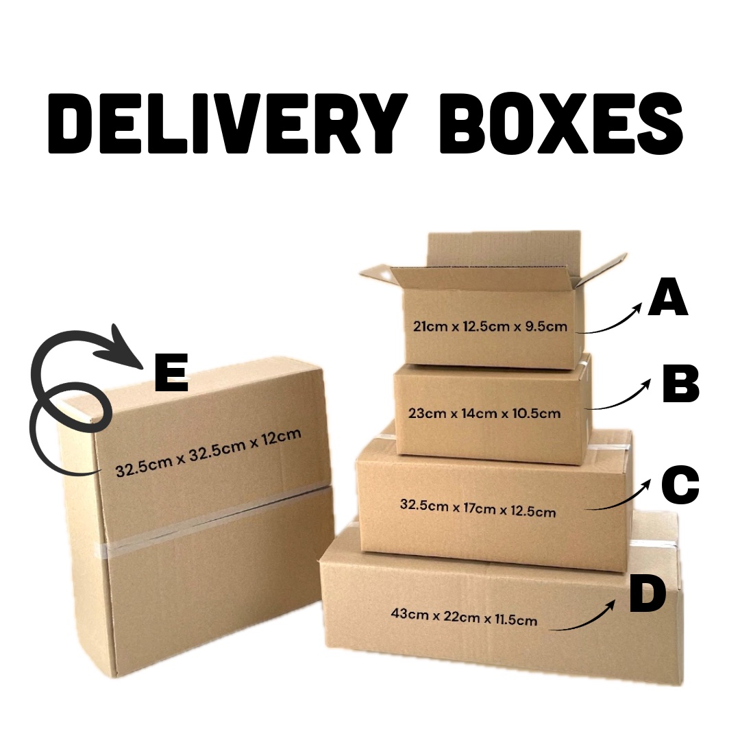 Delivery Box C by 25pcs,PC Packaging Store | Shopee Philippines