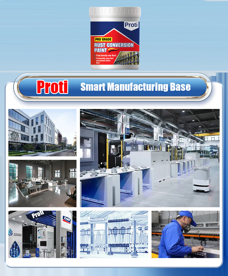 German Rust Paint for Metal Converts Rust Metal Steel Anti-Corrosion ...