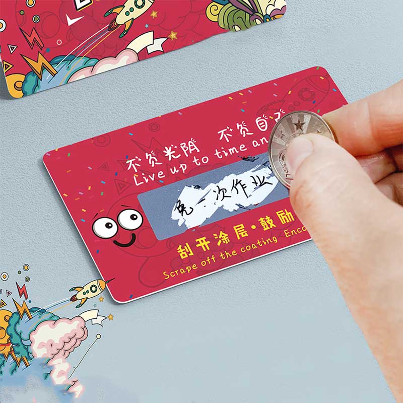 50pcs Scratch Card Film Coating Sticker Scratch Off Labels Sticker For ...
