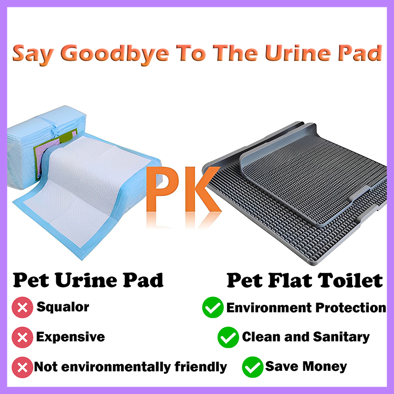 Dog Potty Trainer Dog Poop Tray Dog Pee Tray with Pet Training Spray ...