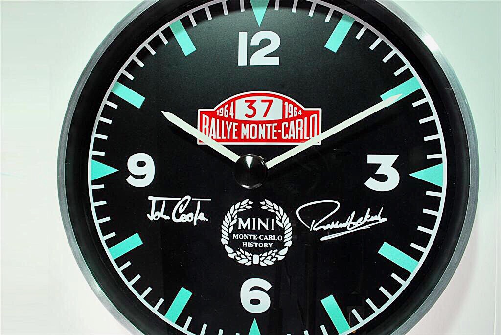 MIni Monte Carlo Cooper Wall Clock - Display Modern Wall Clock | Shopee ...