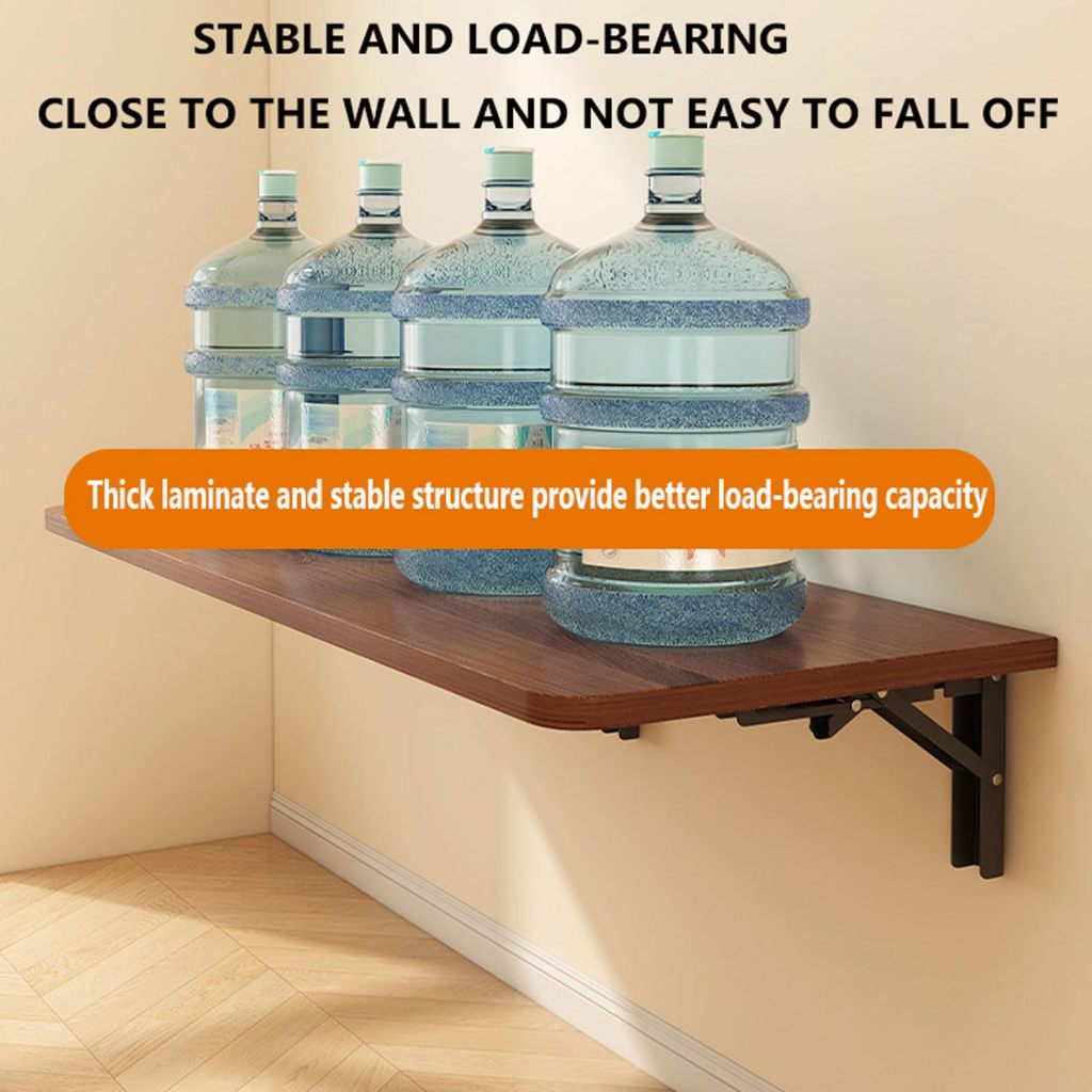 Foldable Table Wall-mounted Table Computer Desk Kitchen Desktop Table ...