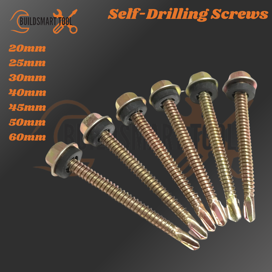 BuildSmart (per box) Tex Self-Drilling ScrewsScrew for metal for wood ...