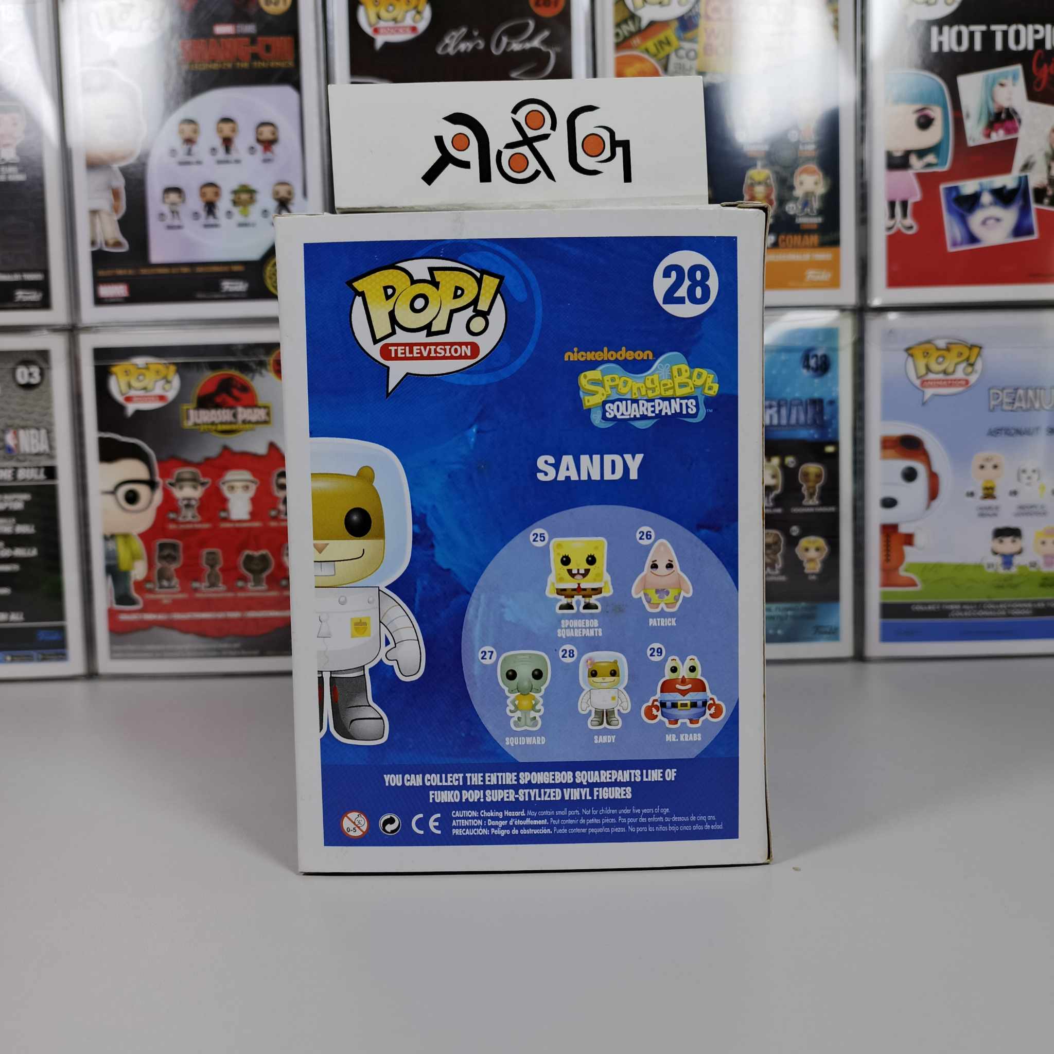 (R&G) Funko POP! Spongebob Squarepants - Sandy (28) with Boss Protector ...
