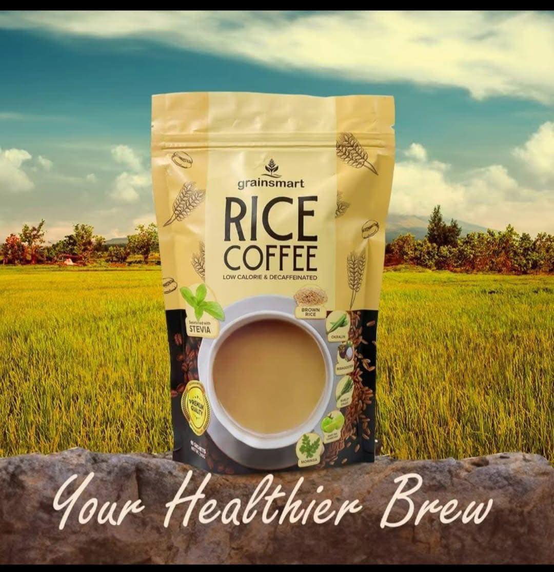 GrainSmart Original Brown Rice Slimming Coffee Caffeine-Free Energy ...
