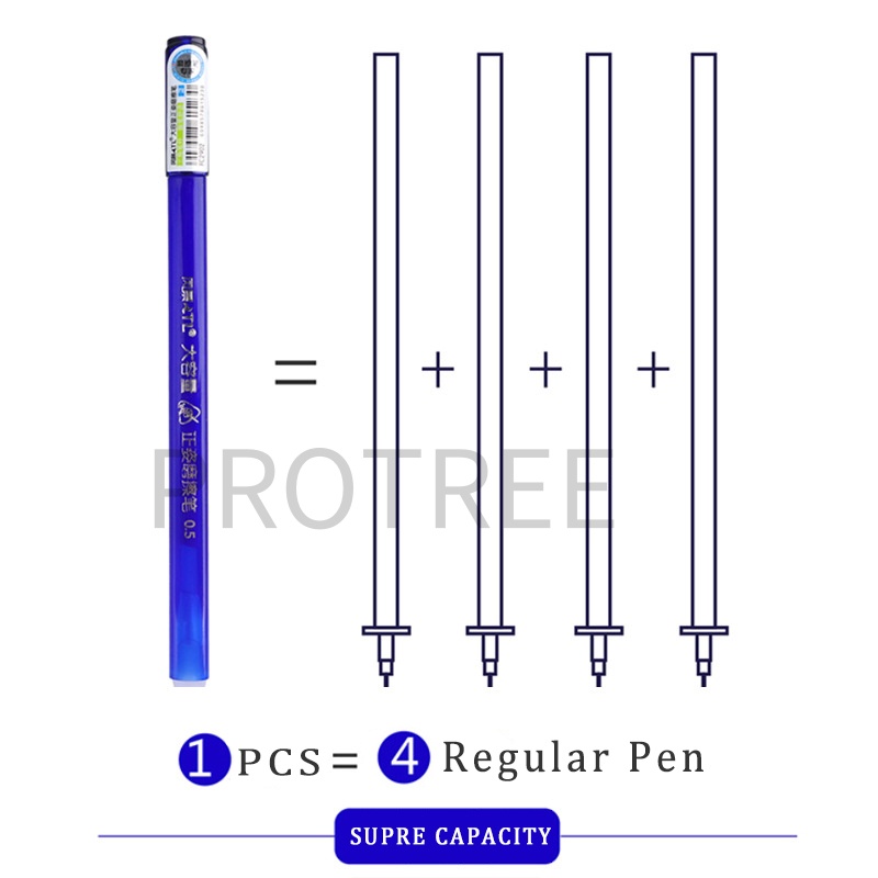 1pcs Giant writing erasable pen Friction Pen Erasable Ballpen With ...