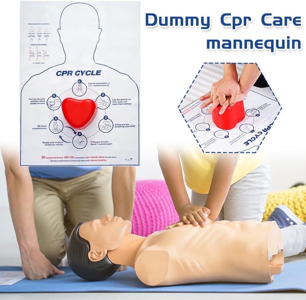 CPR101 CPR Training Complete Set – CPR Trainer with Feedback for First ...